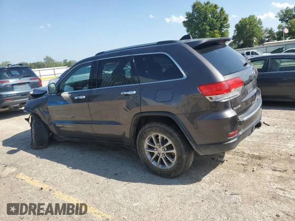 2015 Jeep Grand Cherokee Limited with VIN 1C4RJFBG1FC855685, listed as a Copart auction lot 67348924 with 106,510 mi miles and Salvage Title. Bid and sale history available at carsss.com. Image 2.