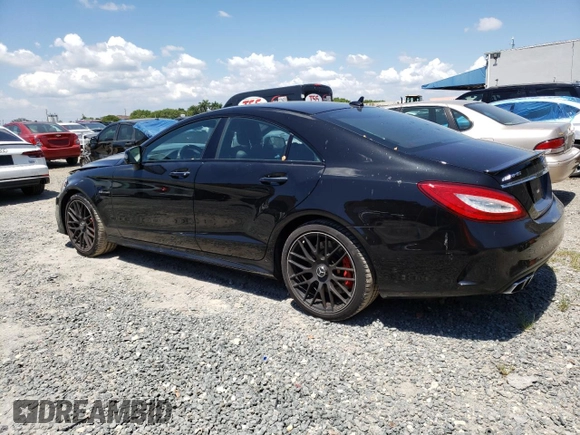 2018 Mercedes-Benz CLS-Class CLS 63 AMG S-Model with VIN WDDLJ7GB9JA204307, listed as a Copart auction lot 66611193 with 57,451 mi miles. Bid and sale history available at carsss.com. Image 2.