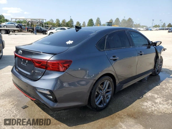 2021 Kia Forte GT-Line с VIN 3KPF34AD0ME357671, выставлен на аукционе Copart как лот 66878244 с пробегом Не указан миль и Списание • Salvage title. История ставок и продаж доступна на DreamBid. Изображение 3.