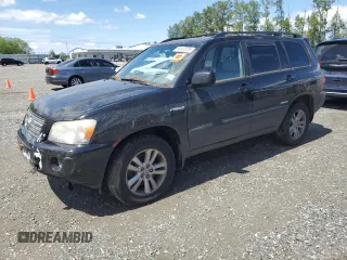 2006 Toyota Highlander z VIN JTEEW21A760020564, wystawiony jako Copart lot #58147875 z przebiegiem 262 764 mil mil oraz Czysty tytuł • Clean title. Historia ofert i sprzedaży dostępna na DreamBid. Obrazek 1.