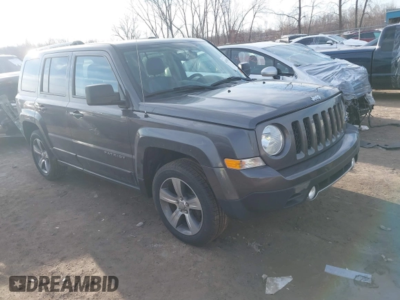 2017 Jeep Patriot High Altitude with VIN 1C4NJPFA5HD131909, listed as a IAAI auction lot 41811074 with 182,288 mi miles and . Bid and sale history available at carsss.com. Image 1.