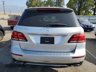 2017 Mercedes-Benz GLE 350 with VIN 4JGDA5JB8HA972927, listed as a Copart auction lot 61442225 with 46,473 mi miles and Salvage title. Bid and sale history available at DreamBid. Image 6.