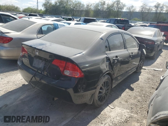 2006 Honda Civic LX z VIN 1HGFA16556L087984, wystawiony jako Copart lot #54978045 z przebiegiem 204 822 mil mil oraz Szkoda całkowita • Salvage title. Historia ofert i sprzedaży dostępna na DreamBid. Obrazek 3.