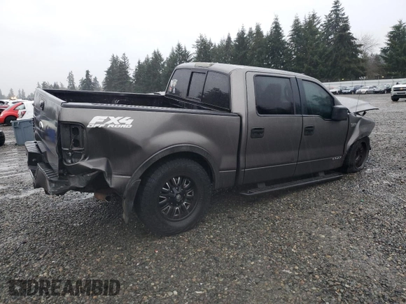 2006 Ford F-150 XL with VIN 1FTPW14V26FB32515, listed as a Copart auction lot 87330884 with 277,053 mi miles and Salvage Title. Bid and sale history available at carsss.com. Image 3.