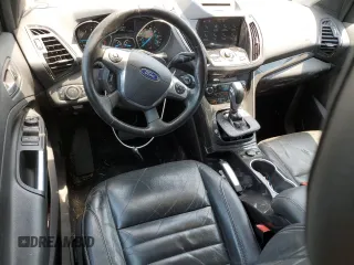2016 Ford Escape Titanium with VIN 1FMCU9J95GUA75875, listed as a Copart auction lot 48929445 with 122,668 mi miles and Salvage Title. Bid and sale history available at DreamBid. Image 8.