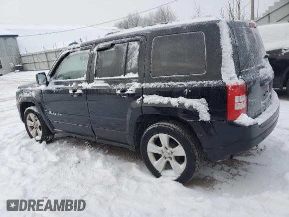 2013 Jeep Patriot Latitude with VIN 1C4NJPFB6DD223548, listed as a Copart auction lot 89398855 with 167,074 mi miles and Clean Title. Bid and sale history available at carsss.com. Image 2.