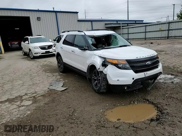 2013 Ford Explorer Sport z VIN 1FM5K8GT2DGC59791, wystawiony jako Copart lot #54004705 z przebiegiem 123 828 mil mil oraz Tytuł czysty. Historia ofert i sprzedaży dostępna na DreamBid. Obrazek 14.