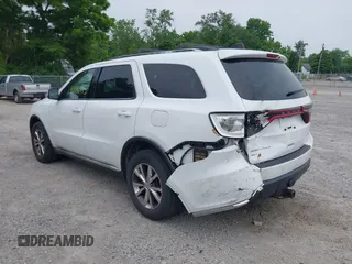 2016 Dodge Durango Limited with VIN 1C4RDJDGXGC387223, listed as a IAAI auction lot 42046793 with 156,032 mi miles and . Bid and sale history available at DreamBid. Image 3.