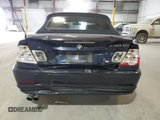 2003 BMW 3 Series 330Ci with VIN WBABS53423JU98101, listed as a Copart auction lot 85335144 with 106,581 mi miles and Salvage Title. Bid and sale history available at carsss.com. Image 6.