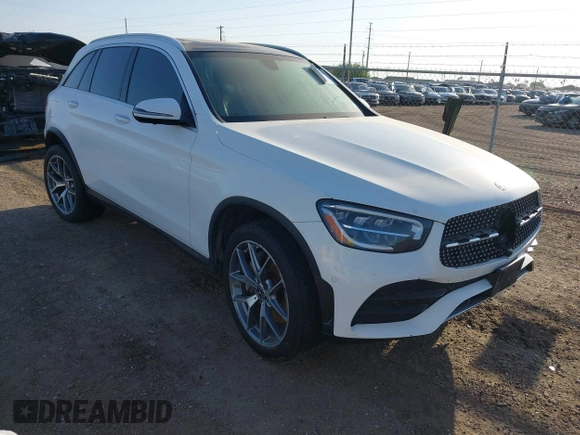 2020 Mercedes-Benz GLC 300 with VIN W1N0G8DB9LF801008, listed as a IAAI auction lot 41916983 with Not provided miles and . Bid and sale history available at DreamBid. Image 1.
