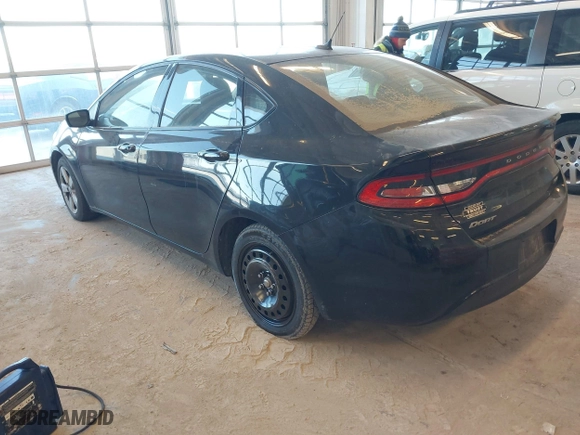 2016 Dodge Dart SXT with VIN 1C3CDFBB0GD717248, listed as a IAAI auction lot 41376813 with 157,454 mi miles. Bid and sale history available at carsss.com. Image 3.