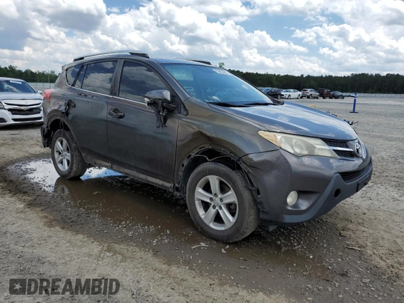 2013 Toyota RAV4 XLE with VIN 2T3WFREV2DW071395, listed as a Copart auction lot 56493445 with 233,115 mi miles and Salvage title. Bid and sale history available at DreamBid. Image 4.