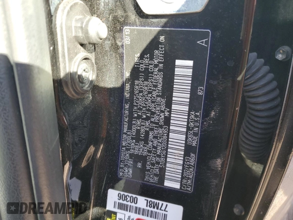 2013 Toyota Sequoia SR5 with VIN 5TDBY5G12DS084953, listed as a Copart auction lot 43582965 with 218,585 mi miles and Salvage Title. Bid and sale history available at carsss.com. Image 13.