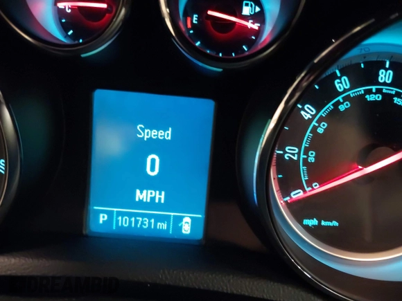 2015 Buick Encore Convenience with VIN KL4CJFSB4FB264728, listed as a IAAI auction lot 41690691 with 101,731 mi miles. Bid and sale history available at carsss.com. Image 15.