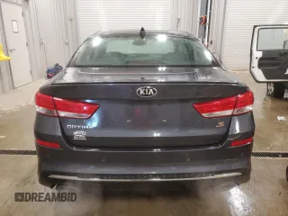 2019 Kia Optima LX with VIN 5XXGT4L35KG291082, listed as a Copart auction lot 87083004 with 135,163 mi miles and Salvage Title. Bid and sale history available at carsss.com. Image 6.