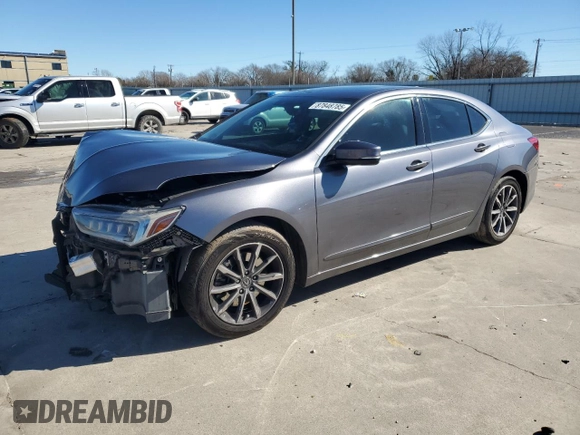 2018 Acura TLX w/Technology Pkg with VIN 19UUB1F57JA005679, listed as a Copart auction lot 87848785 with 0 mi miles and Salvage Title. Bid and sale history available at carsss.com. Image 1.
