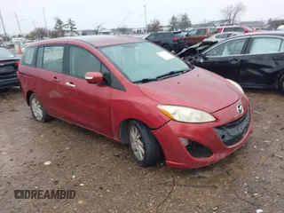 2014 Mazda Mazda5 Sport with VIN JM1CW2BL5E0164687, listed as a IAAI auction lot 41722449 with 186,355 mi miles. Bid and sale history available at carsss.com. Image 1.