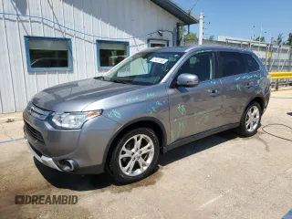 2015 Mitsubishi Outlander GT with VIN JA4JZ4AX4FZ000921, listed as a Copart auction lot 61451165 with 95,017 mi miles and Salvage title. Bid and sale history available at DreamBid. Image 1.