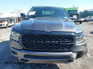 2022 Ram 1500 Big Horn with VIN 1C6SRFFTXNN236241, listed as a IAAI auction lot 41815333 with 37,813 mi miles. Bid and sale history available at carsss.com. Image 12.