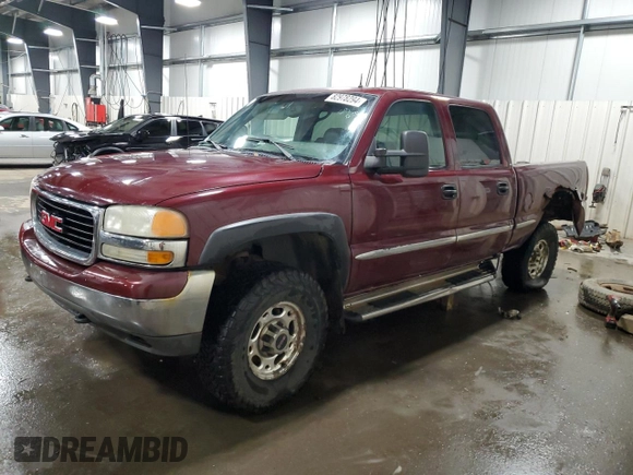 2002 GMC Sierra 1500HD SLE z VIN 1GTGK13U32F137446, wystawiony jako Copart lot #82978294 z przebiegiem 144 560 mil mil oraz Szkody całkowita. Historia ofert i sprzedaży dostępna na DreamBid. Obrazek 1.