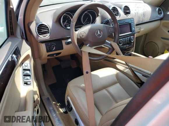 2011 Mercedes-Benz GL-Class GL 450 with VIN 4JGBF7BE0BA641909, listed as a Copart auction lot 74734044 with 0 mi miles and Salvage Title. Bid and sale history available at carsss.com. Image 8.