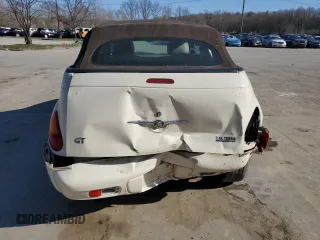 2005 Chrysler PT Cruiser GT with VIN 3C3AY75S25T501468, listed as a Copart auction lot 50221195 with 141,609 mi miles and Salvage Title. Bid and sale history available at carsss.com. Image 6.