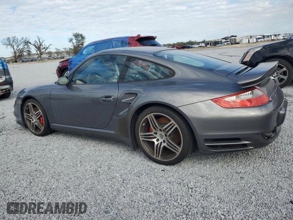 2007 Porsche 911 Turbo with VIN WP0AD299X7S785034, listed as a Copart auction lot 75624884 with Not Provided miles and Non Repairable. Bid and sale history available at DreamBid. Image 2.