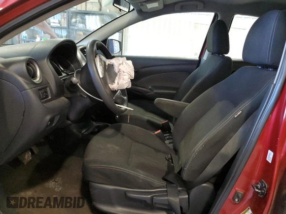 2016 Nissan Versa SV with VIN 3N1CN7AP2GL899110, listed as a Copart auction lot 48454855 with 182,247 mi miles and Salvage Title. Bid and sale history available at carsss.com. Image 7.