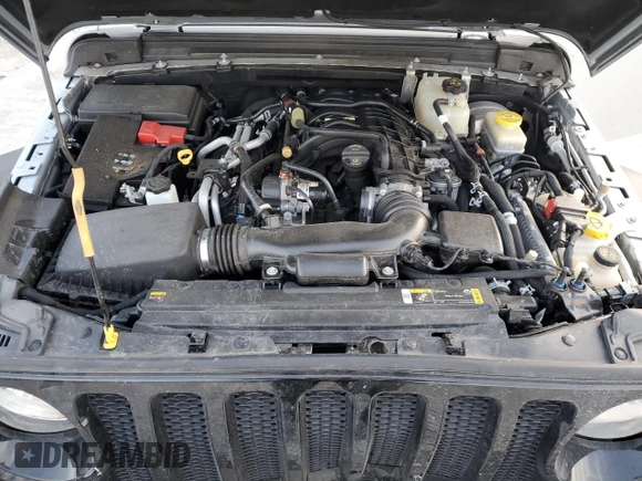 2023 Jeep Wrangler Sport S with VIN 1C4HJXDGXPW532573, listed as a Copart auction lot 43852985 with 96,720 mi miles and Clean Title. Bid and sale history available at DreamBid. Image 12.
