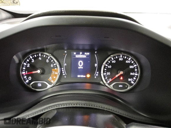 2020 Jeep Renegade Altitude with VIN ZACNJABB3LPL53805, listed as a Copart auction lot 80463374 with 88,190 mi miles and Clean Title. Bid and sale history available at DreamBid. Image 9.