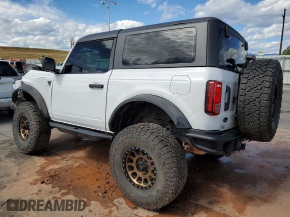 2022 Ford Bronco with VIN 1FMDE5CP2NLB89339, listed as a Copart auction lot 71965134 with 31,409 mi miles and Salvage Title. Bid and sale history available at DreamBid. Image 2.