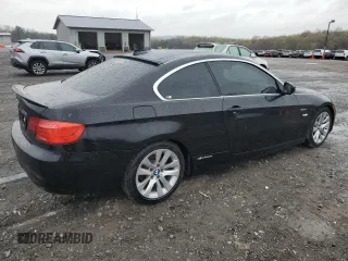 2012 BMW 3 Series 328i with VIN WBAKE5C59CJ106098, listed as a Copart auction lot 51977925 with 136,275 mi miles and Salvage title. Bid and sale history available at DreamBid. Image 3.
