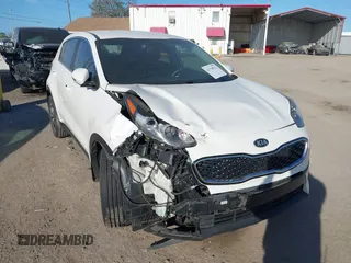 2021 Kia Sportage LX with VIN KNDPM3AC5M7907935, listed as a IAAI auction lot 41738513 with 79,116 mi miles. Bid and sale history available at carsss.com. Image 6.