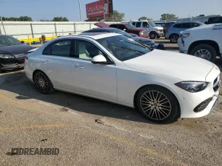 2023 Mercedes-Benz C 300 with VIN W1KAF4HB6PR132188, listed as a Copart auction lot 59950745 with Not provided miles and Salvage title. Bid and sale history available at DreamBid. Image 4.