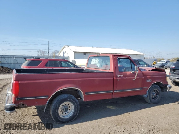 1991 Ford F-150 with VIN 1FTDF15Y3MKA83101, listed as a Copart auction lot 47082805 with 79,692 mi miles and Salvage Title. Bid and sale history available at carsss.com. Image 3.