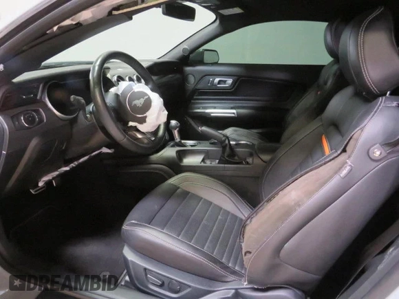 2023 Ford Mustang Mach 1 with VIN 1FA6P8R02P5502244, listed as a Copart auction lot 46698935 with 12,573 mi miles and Clean title. Bid and sale history available at DreamBid. Image 9.