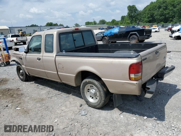 1996 Ford Ranger XL with VIN 1FTCR14U8TTA54896, listed as a Copart auction lot 59631605 with 117,593 mi miles and Clean title. Bid and sale history available at DreamBid. Image 2.