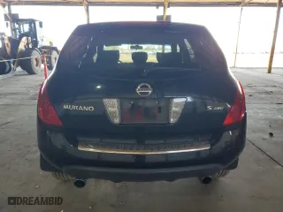 2006 Nissan Murano SL with VIN JN8AZ08W36W516110, listed as a Copart auction lot 47408275 with 122,896 mi miles and Clean Title. Bid and sale history available at carsss.com. Image 6.