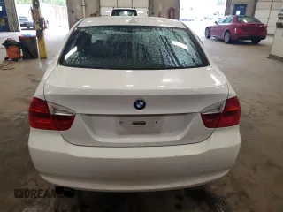 2008 BMW 3 Series 328i with VIN WBAVC53508FZ82734, listed as a Copart auction lot 54942045 with 187,762 mi miles and Salvage Title. Bid and sale history available at carsss.com. Image 6.