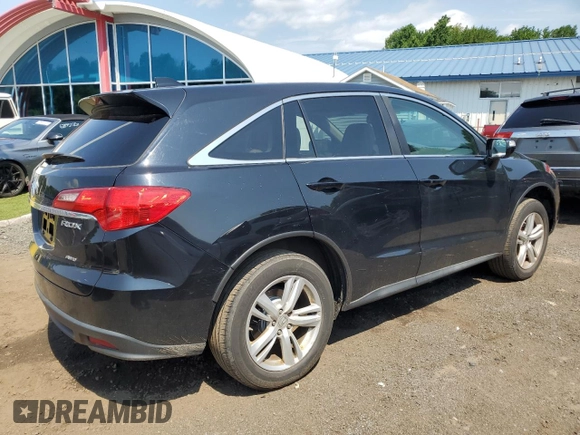 2014 Acura RDX Technology with VIN 5J8TB4H52EL021986, listed as a Copart auction lot 62752095 with 195,041 mi miles and Salvage title. Bid and sale history available at DreamBid. Image 3.