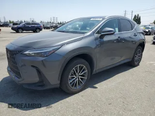 2023 Lexus NX 350h z VIN JTJAKCEZ7P5008145, wystawiony jako Copart lot #58982475 z przebiegiem 21 051 mil mil oraz Szkoda całkowita • Salvage title. Historia ofert i sprzedaży dostępna na DreamBid. Obrazek 1.