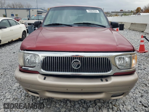 2001 Mercury Mountaineer with VIN 4M2ZU86P11UJ00675, listed as a Copart auction lot 78662034 with 175,433 mi miles and Salvage title. Bid and sale history available at DreamBid. Image 5.