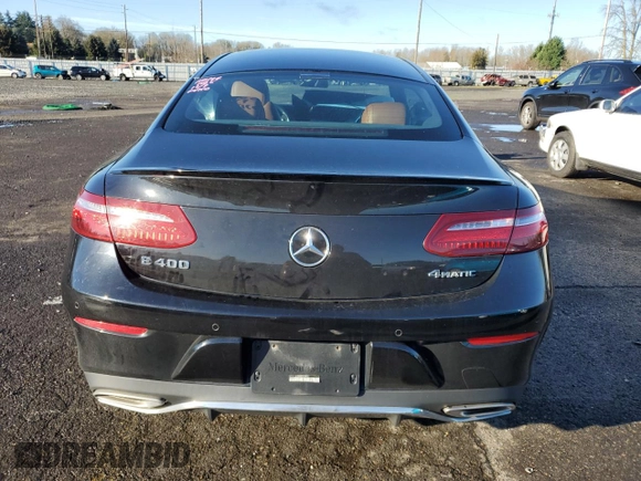 2018 Mercedes-Benz E-Class E 400 with VIN WDD1J6GB8JF056400, listed as a Copart auction lot 87429174 with 86,641 mi miles and Salvage Title. Bid and sale history available at carsss.com. Image 6.