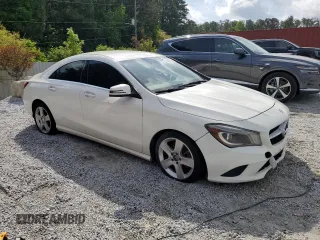2016 Mercedes-Benz CLA 250 with VIN WDDSJ4GB9GN381743, listed as a Copart auction lot 55478545 with 89,499 mi miles and Clean Title. Bid and sale history available at DreamBid. Image 4.