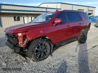 2024 Chevrolet Tahoe RST with VIN 1GNSKRKDXRR256573, listed as a Copart auction lot 80045254 with 8,044 mi miles and Salvage Title. Bid and sale history available at carsss.com. Image 1.