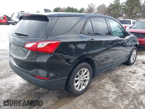 2019 Chevrolet Equinox LS with VIN 2GNAXHEV5K6117738, listed as a IAAI auction lot 41325894 with 102,821 mi miles and . Bid and sale history available at DreamBid. Image 4.