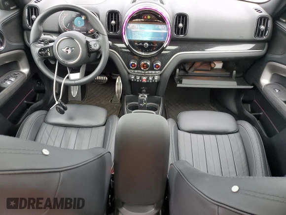 2024 MINI Countryman John Cooper Works with VIN WMZ33BS06R3R87177, listed as a Copart auction lot 77882644 with 8,447 mi miles and Salvage title. Bid and sale history available at DreamBid. Image 8.