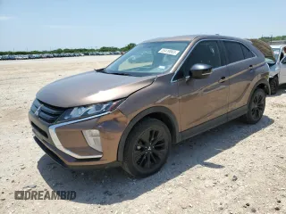 2019 Mitsubishi Eclipse Cross LE z VIN JA4AT4AA4KZ048801, wystawiony jako Copart lot #55419065 z przebiegiem 74 289 mil mil oraz Szkoda całkowita • Salvage title. Historia ofert i sprzedaży dostępna na DreamBid. Obrazek 1.