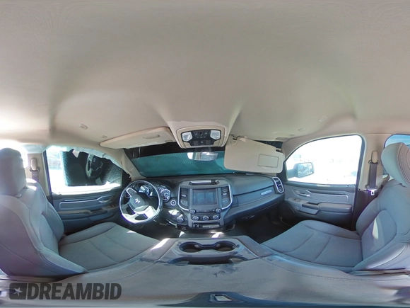 2020 Ram 1500 Big Horn with VIN 1C6RREBT2LN194482, listed as a Copart auction lot 45927605 with 64,308 mi miles and Salvage Title. Bid and sale history available at carsss.com. Image 13.