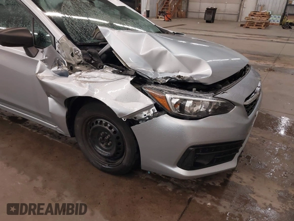 2022 Subaru Impreza with VIN 4S3GTAB64N3709887, listed as a IAAI auction lot 42271447 with 40,053 mi miles and . Bid and sale history available at DreamBid. Image 6.